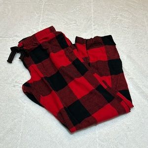 Old Navy Red Buffalo Plaid Flannel Pajama Pants